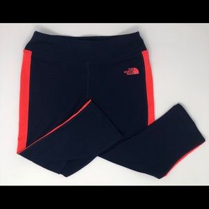 North Face Womens Leggings - 3/4 Capri - Navy